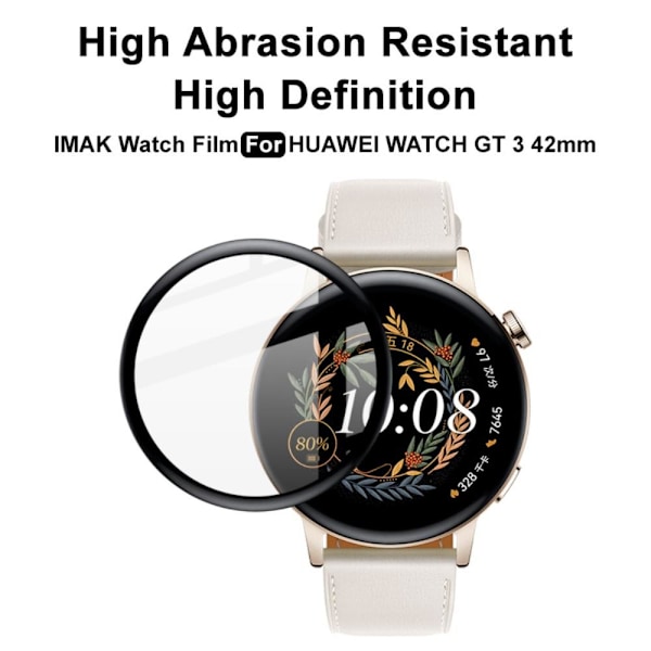 Huawei Watch GT 3 42mm IMAK Screen Protector Transparent