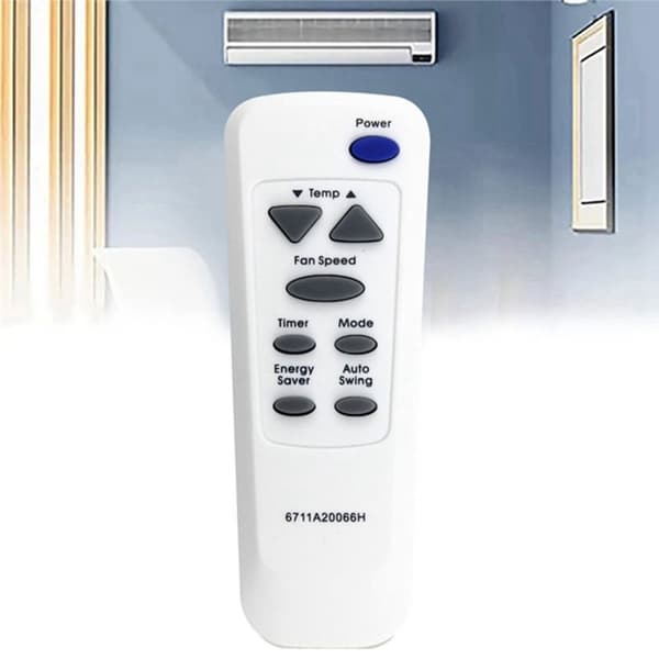 Fjernkontroll 6711A20066H for LG erstatningsklimaanlegg AC White