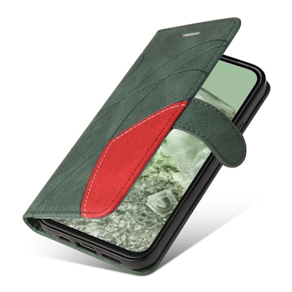 Til Google Pixel 8a KT-serie-1 dobbeltfarve Green