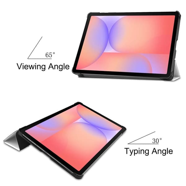 Til Samsung Galaxy Tab S10 Lite / S10 FE / S9 FE Etui med Mønster og Stativ - Cat Multicolor