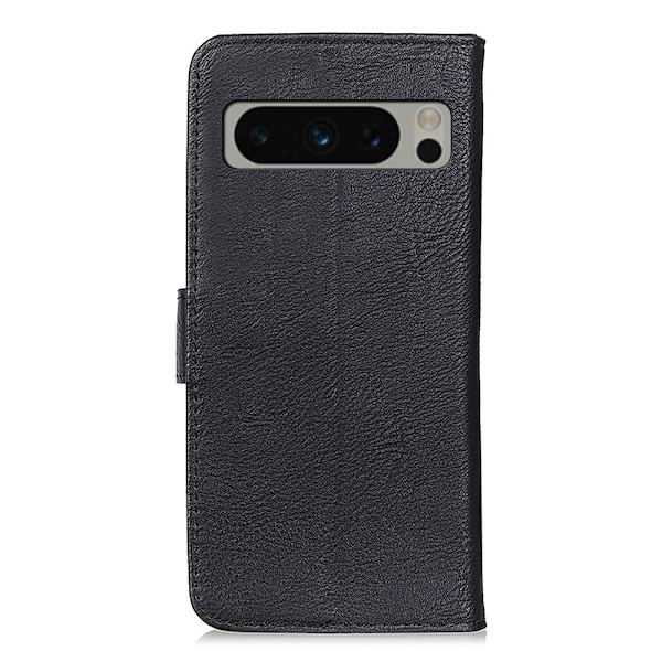 KHAZNEH Lommebok Stativ Etui For Google Pixel 8 Pro Black