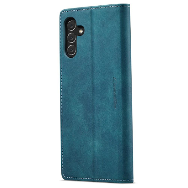 CASEME Retro Lompakkokotelo Samsung Galaxy A34 - Sininen Blue
