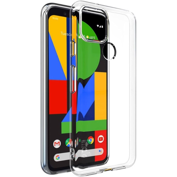 IMAK UX-5 Series TPU Cell Phone Cover for Google Pixel 5 Transparent