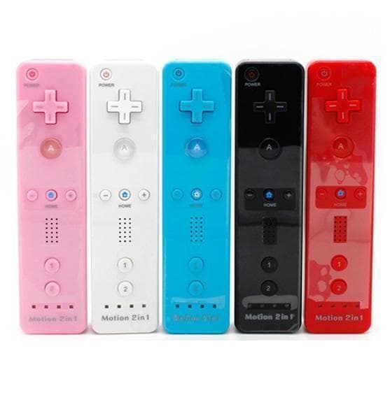 Yhteensopiva Wii & Wii U Controller Set Motion Plus Bulk Pinkin kanssa Pink