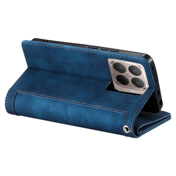 Til Xiaomi 17T Lommebokdeksel Blue