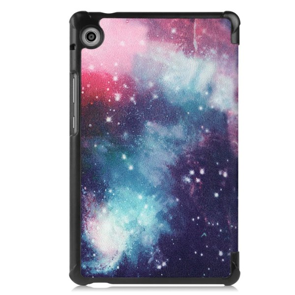 Tri-fold Stand Case for Huawei MatePad T8 - Galaxy Pink