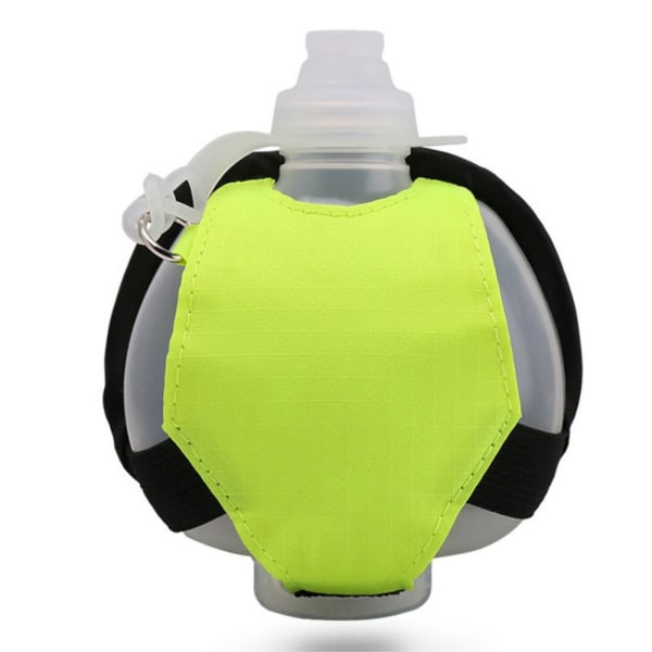 Håndledkedel Håndfri Mini Sportsvandflaske til løbegymnastik Green yellow