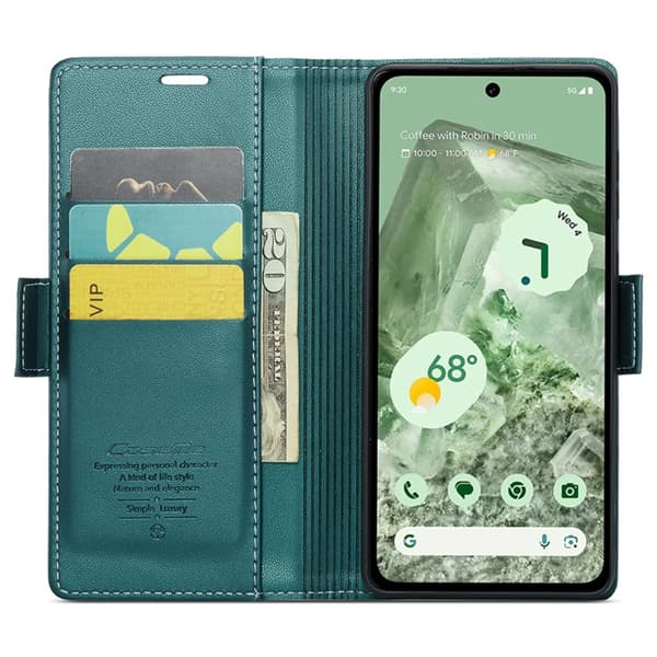CASEME Retro Pung Taske til Pixel 8a Green