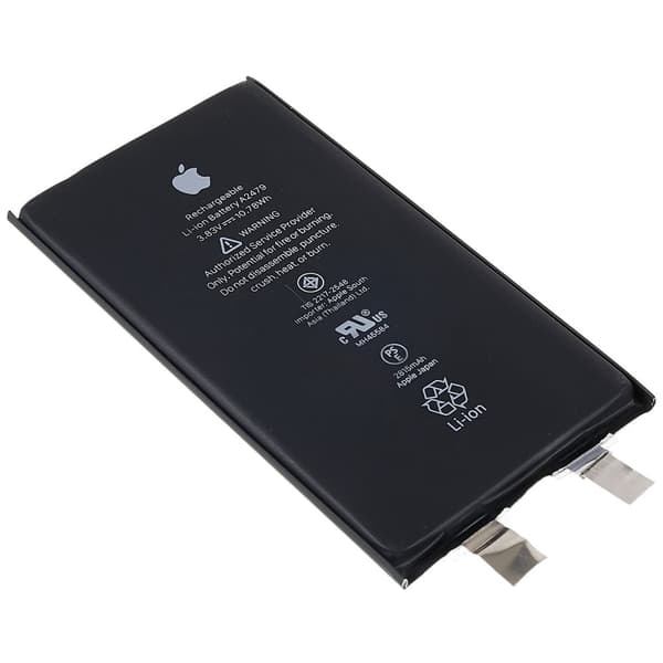 iPhone 12/12 Pro 3.83V 2815mAh Oppladbart Li-ion Batteri Black