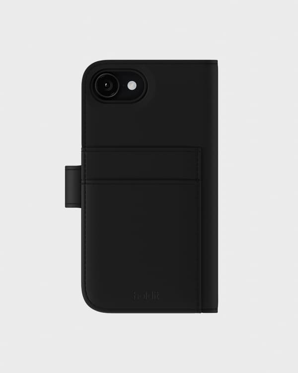 Lompakkokotelo HOLDIT Magnet Case MagSafe Plus -kuori iPhone 17e / 16e Black