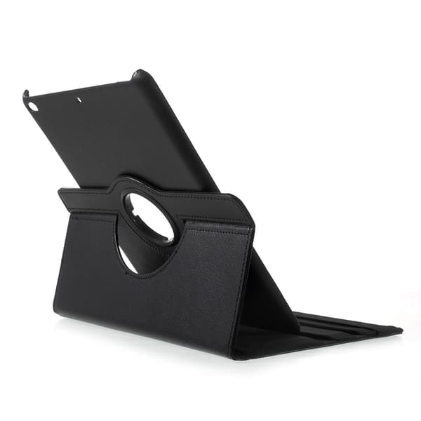 360 graders roterende etui til iPad 9.7 (2018) /9.7 (2017) /Air 2/Air - Sort Black