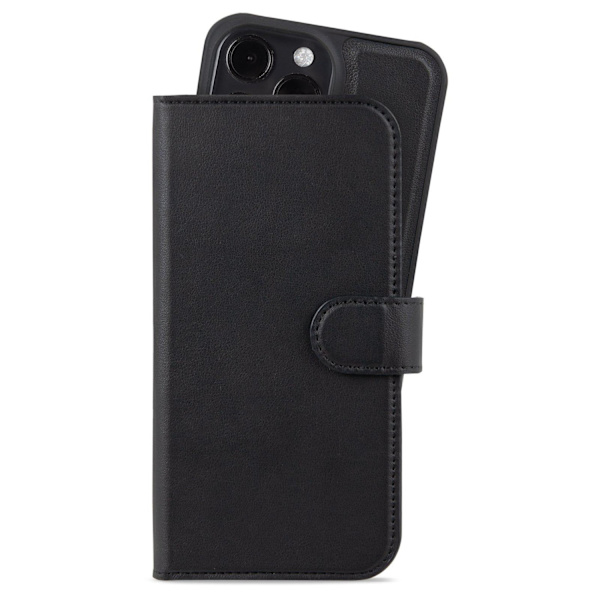 HOLDIT Wallet Case Magnet Wallet etui til iPhone 15 Pro Max Black