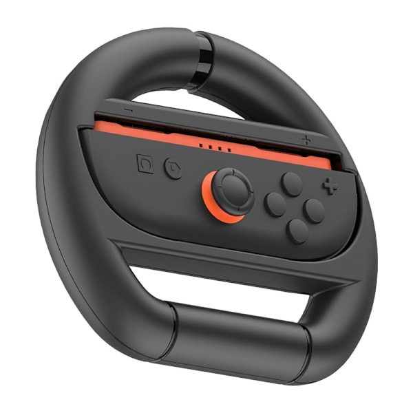 2 stk. kompatibel med Nintendo Switch 2 Joy-Con controller ratgreb racerrat Black