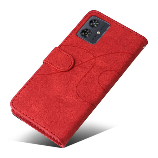 For Motorola Moto G54 KT Series-1 To-fargets Red