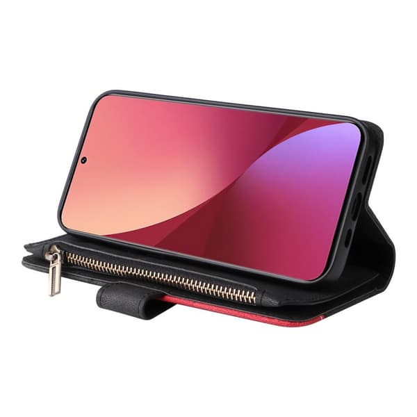 KT multifunktionsserie - 5 til Xiaomi 12 telefontaske Black