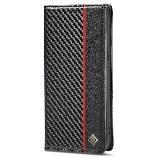 LC.IMEEKE lompakkokotelo iPhone 15 Pro - musta Black
