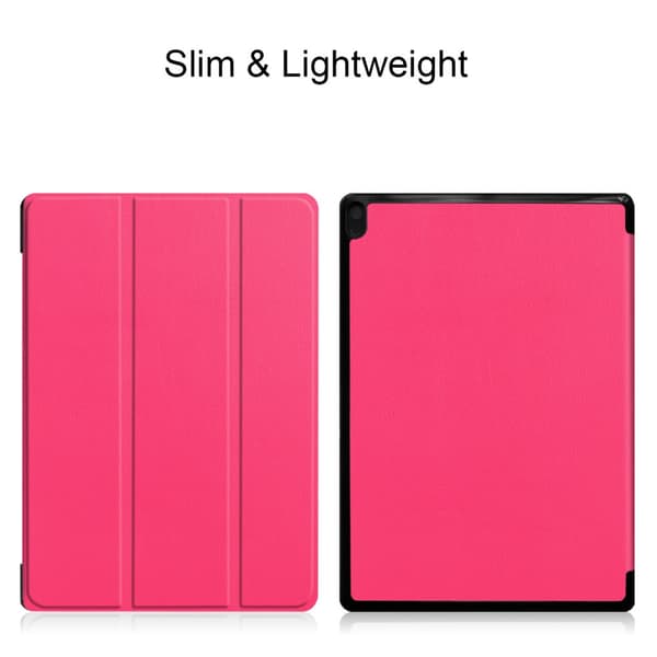 Tri - fold Stand Kansi - Lenovo Tab E10 - Rose Multicolor