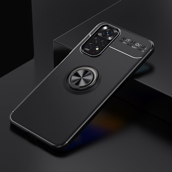Finger Ring Kickstand Case To Xiaomi Redmi Note 11 / 11S Black
