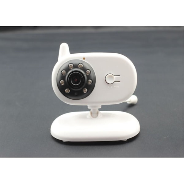 2.4G Digital trådløs 3,5 tommer farve LCD babymonitor 5m Night Vision SP850 White