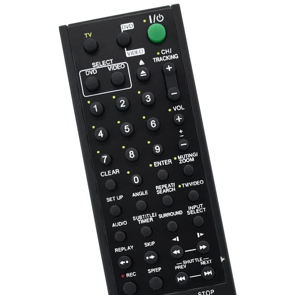 Fjernkontroll erstatning for RMT-V504A for Sony DVD Black
