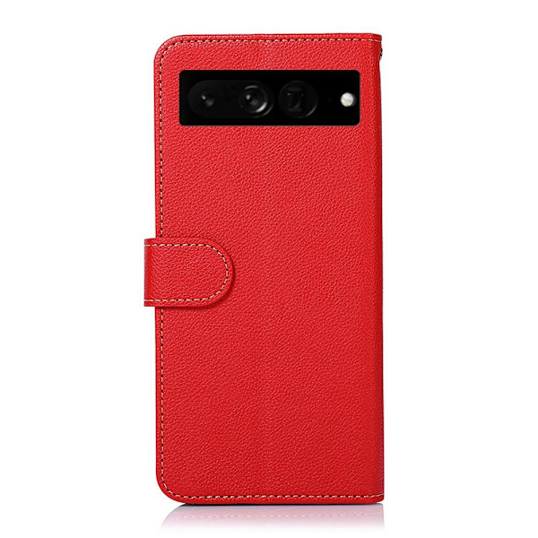 KHAZNEH Telefondæksel til Google Pixel 7 Pro - Rød/Sort Red