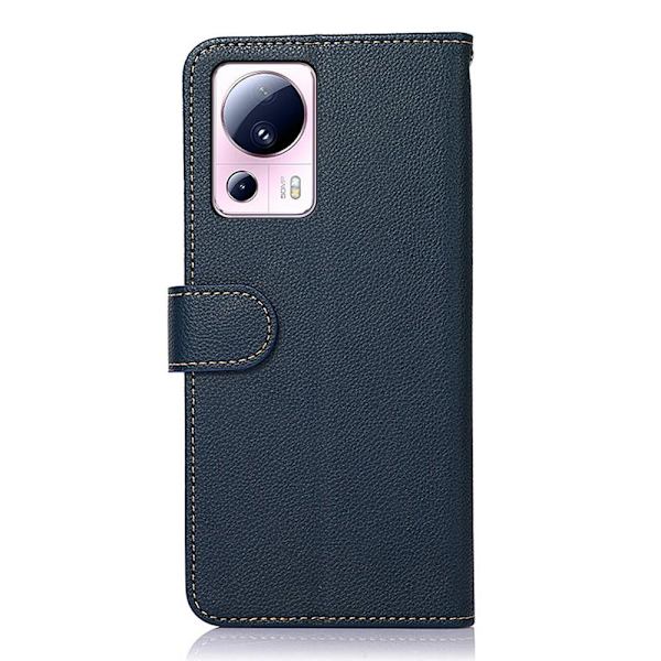 KHAZNEH Plånboksfodral till Xiaomi 13 Lite - Blå/Brun Blå