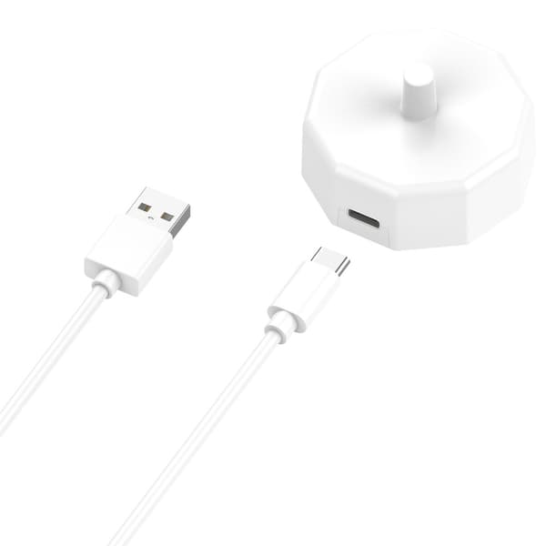 Lader adapter til Braun Oral - B el - tandbørste - Hvid White