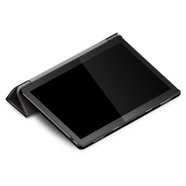 Kolminkertainen telinekotelo Lenovo Tab M10 TB-X605F/TB-X605L TB-X505F/TB-X505 Black