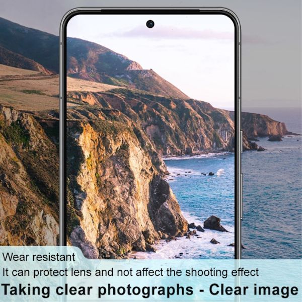 IMAK För Google Pixel 8 Pro kamera linsskydd härdat glas linsfilm Transparent