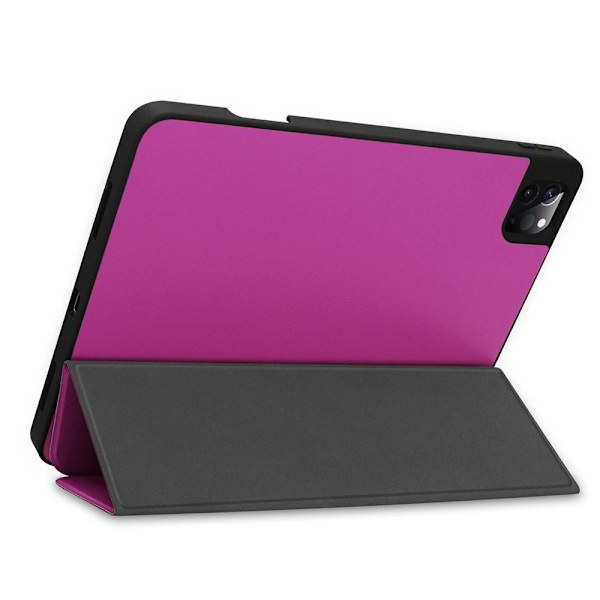 iPad Pro 11 2021 Slim fit tri-fold fodral - Lila Lila