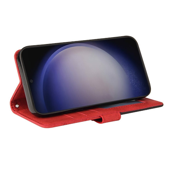 Til Samsung Galaxy S24+ KT-serie-1 dobbeltfarve Red