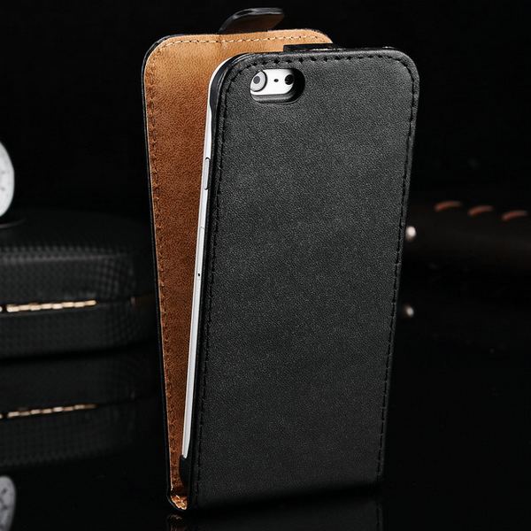 iPhone 6 / 6s Plus flipp Svart Black