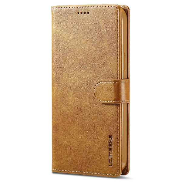 LC.IMEEKE Wallet Case till iPhone 15 Pro Max - Brun Brun