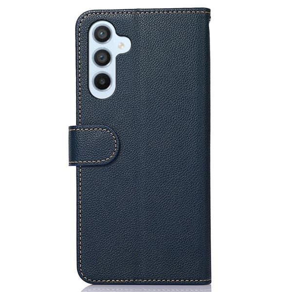 KHAZNEH Plånboksfodral till Samsung Galaxy A25 - Blå/Brun Blå