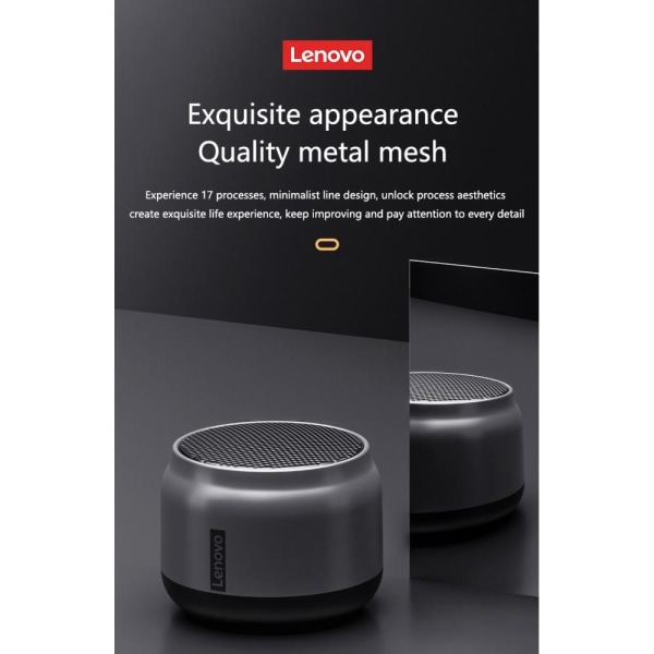 LENOVO Thinkplus K30 kannettava Bluetooth-kaiutin Silver