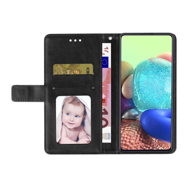 Xiaomi 13 Lite/Civi 2 5G tegnebogsovertræk telefontaske med rem - sort Black