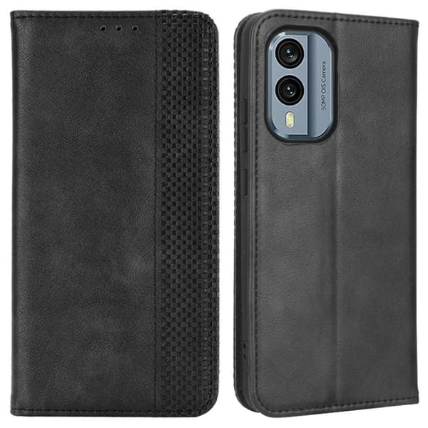 Nokia X30 5G Lommebok - deksel Eksklusiv Svart Black