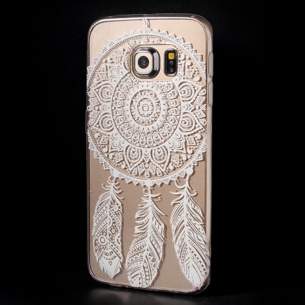 Samsung Galaxy S6 TPU skal Dream Catcher / Drömfångare Purple