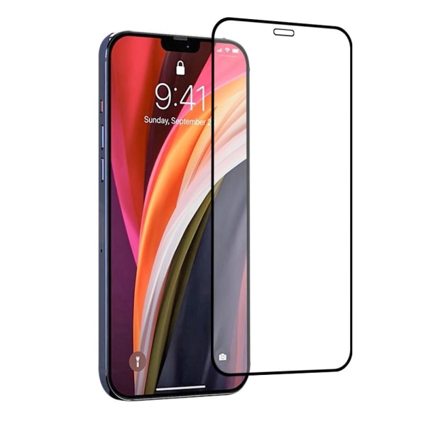 RURIHAI karkaistu lasi näytönsuoja iPhone 12 Pro Maxille Transparent