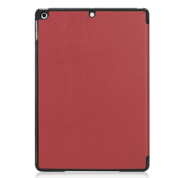 Apple iPad 10.2 2021/2020/2019 Kolmintaitettava Telinakuori -Viinininen Red