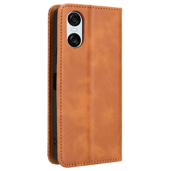 Plånboksfodral till Xperia 10 Vi - Brun Brun