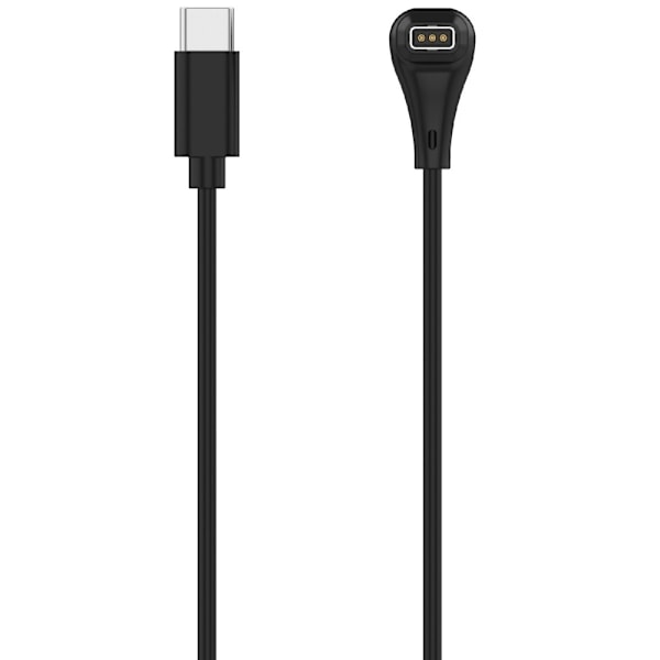 Laddare W332 till Coros Pace Pro med USB-C-kontakt Svart