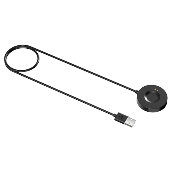 Realme Watch S Pro USB Laddningskabel / docka 1 meter Svart