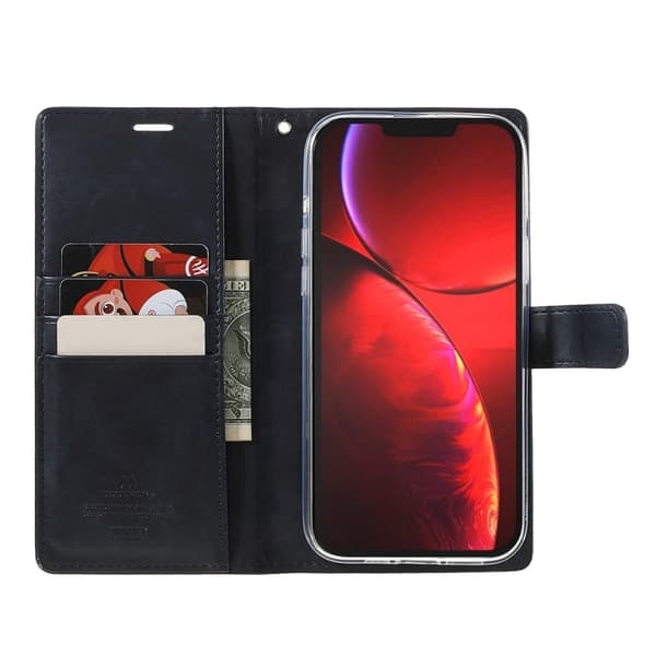 MERCURY GOOSPERY Blue Moon iPhone 13 Pro - Svart Black