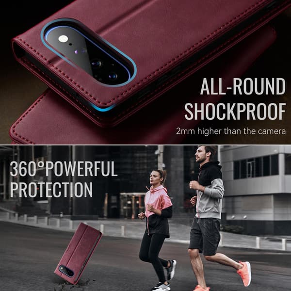 CASEME Pungcover til Google Pixel 11 Pro XL Red