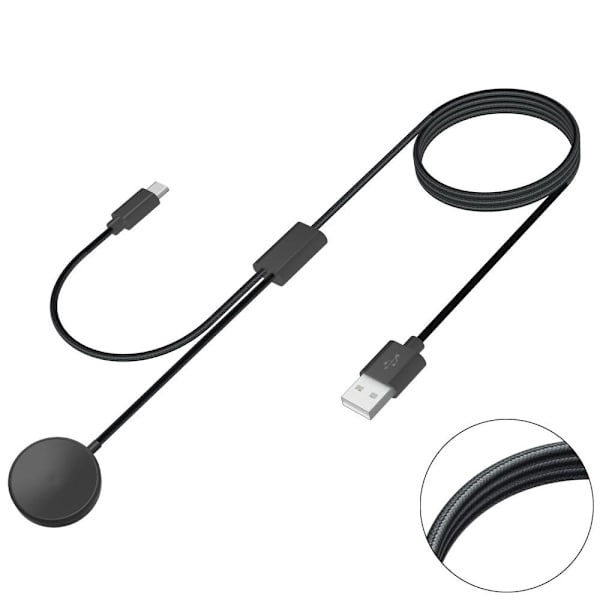 Samsung Galaxy Watch 5 40 mm 44 mm/Ur 5 Pro 45 mm 2in1 oplader Black