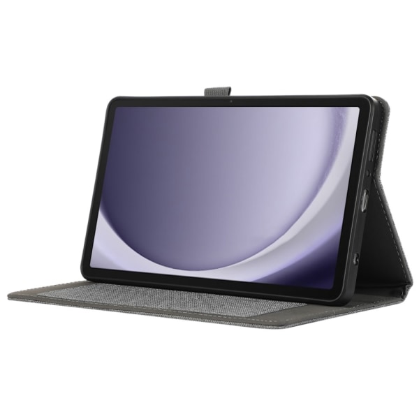 Samsung Galaxy Tab A9 Tabletetui Dækstofstruktur Grey