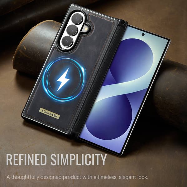CASEME Magnetisk telefondeksel til Samsung Galaxy Z Fold8 Ultra Black