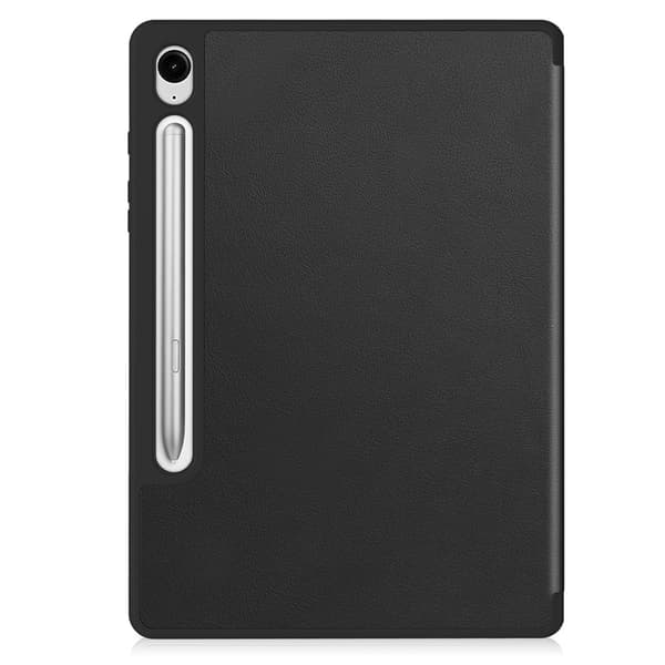 Trifoldet stativ Smart Taske til Samsung Galaxy Tab S10 Lite Black