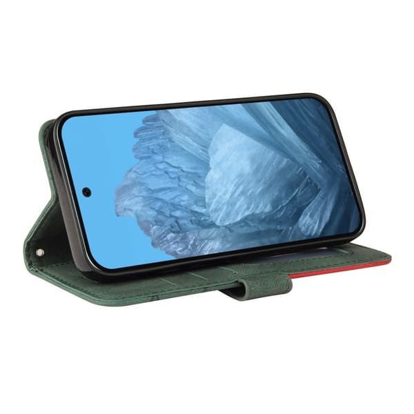 Til Google Pixel 9 / 9 Pro KT - serie - 1 dobbeltfarve etui Green